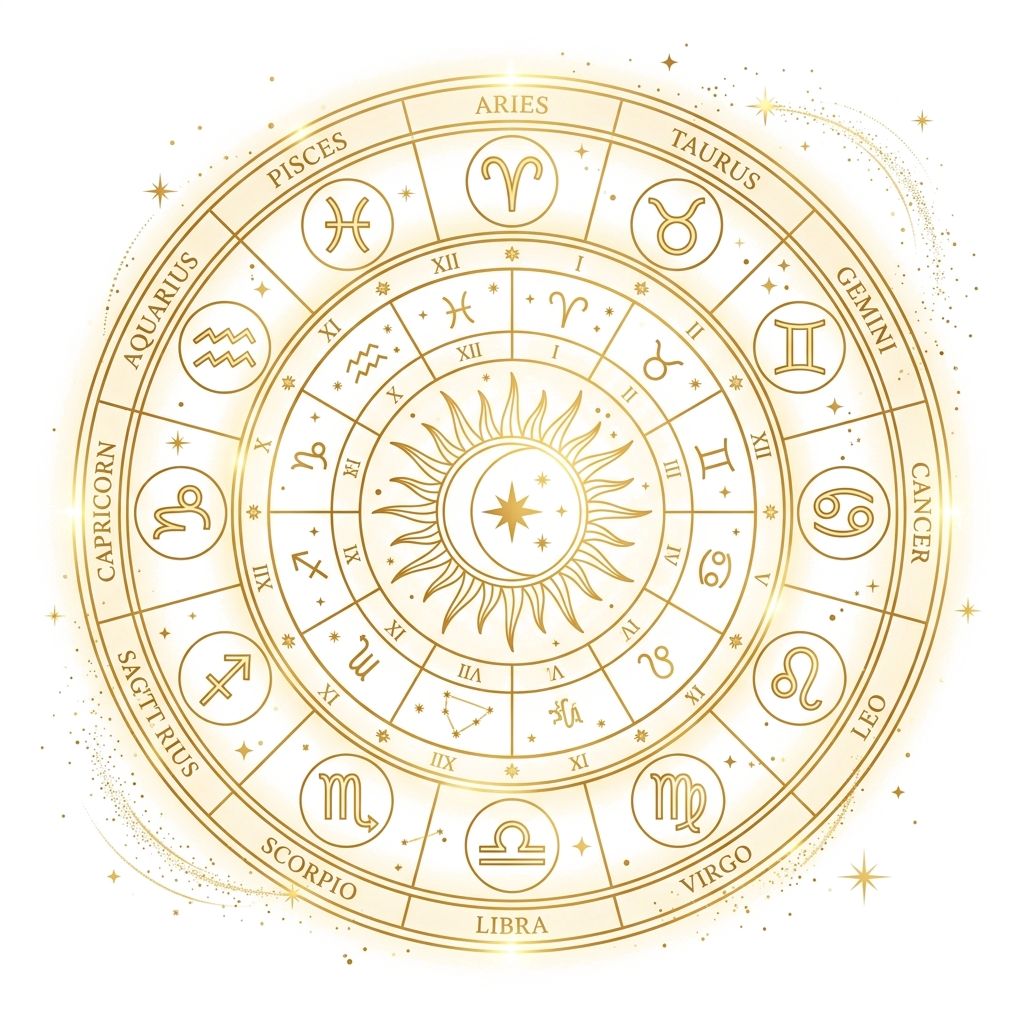 Astrology Zodiac Wheel